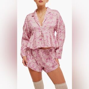 Free People Beauty Sleep Pajama Set
- Blush Pink Large or XL
